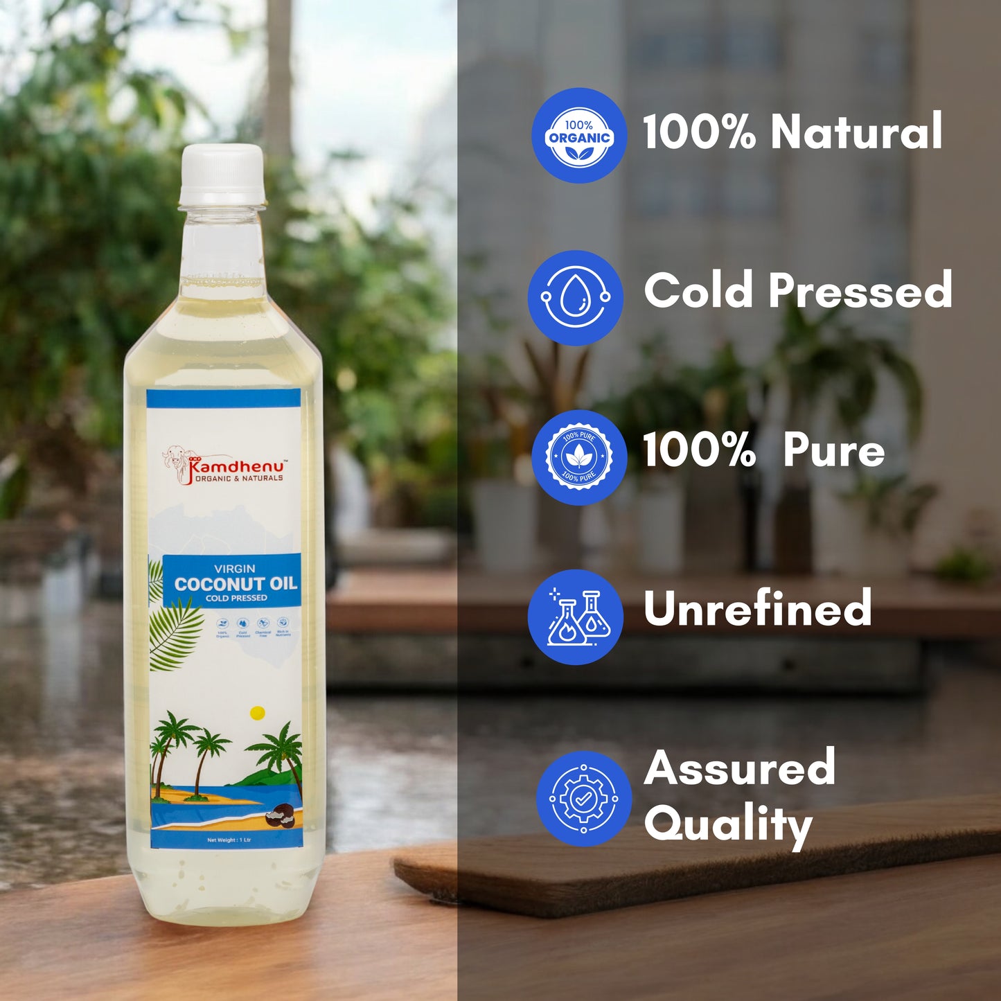 Virgin coconut oil