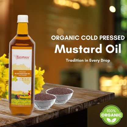 Organic mustard oil