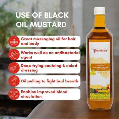 Organic mustard oil