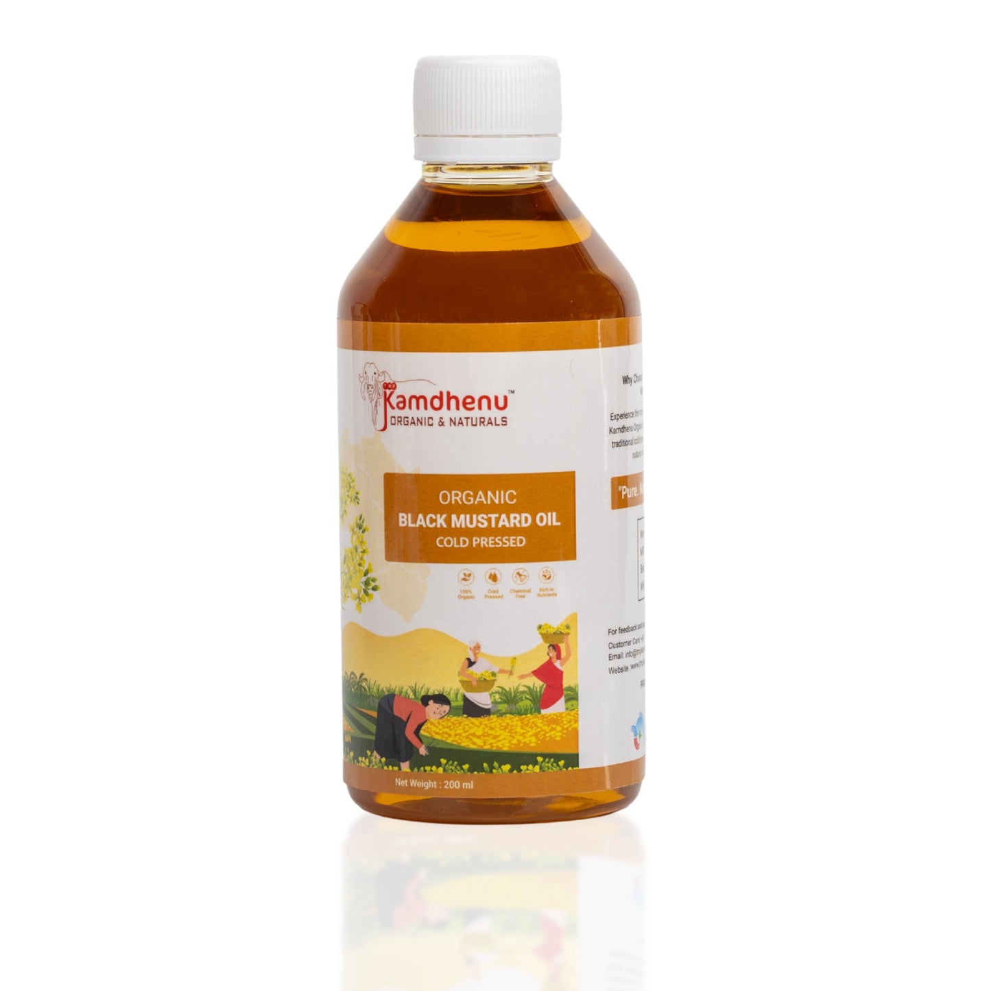 Organic mustard oil